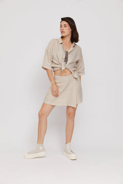 Ninette Linen Skort