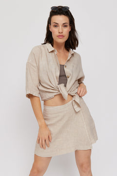 Ninette Linen Skort