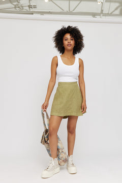 Ninette Linen Skort