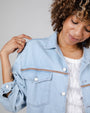 Brava Fabrics - Oversize Jacket Light Denim, image no.3