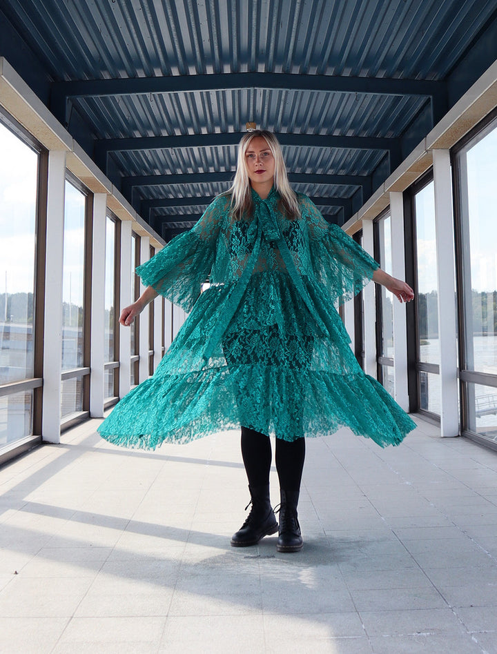 Miia Halmesmaa - Lush Dress Lace Green
