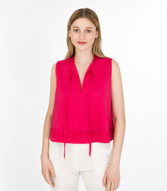 Sleeveless Top Fuchsia