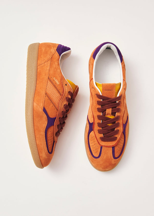 Tb.490 Rife Leather Sneakers Orange