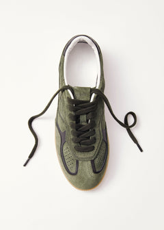 Tb.490 Rife Leather Sneakers Dusty Olive