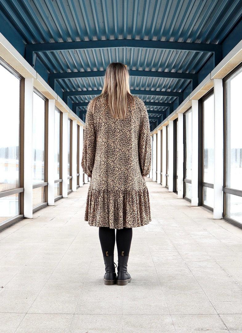 Flowy Shirt Dress Leo