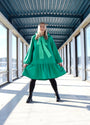 Miia Halmesmaa - Flowy Hoodie Dress Green, image no.9