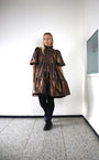 Miia Halmesmaa - Dishy Dress Shiny Brown, image no.1
