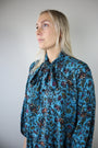 Miia Halmesmaa - Shirt Dress Petrol Flower, image no.8