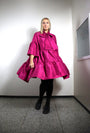 Miia Halmesmaa - Lush Dress With Bow Collar Rasberry, image no.1