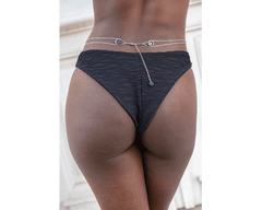 Jacquard Skyline Slim Bikini Bottom