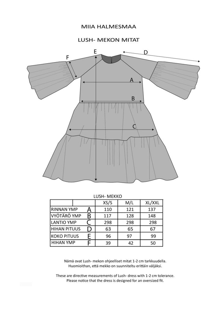 Miia Halmesmaa - Lush Dress Tweed