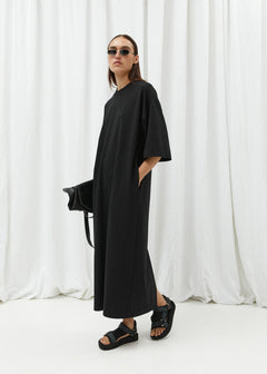 Casablanca Maxi Dress Black