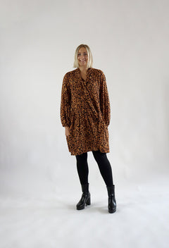 Flowy Dress Leopard