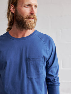 Mitkof Longsleeved T-Shirt Royal Blue