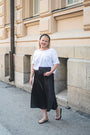 PURA Finland - Satin Skirt Black, image no.1