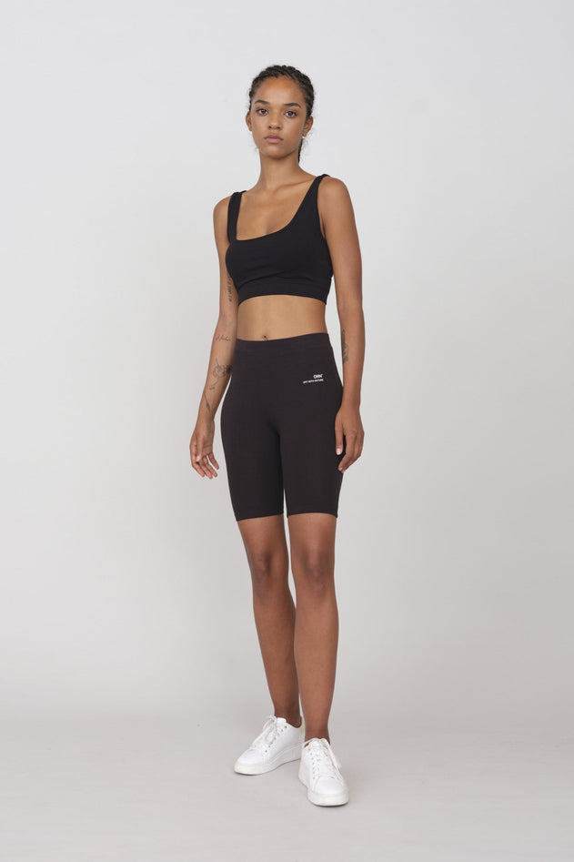 Sporty Set Bikers And Top Black