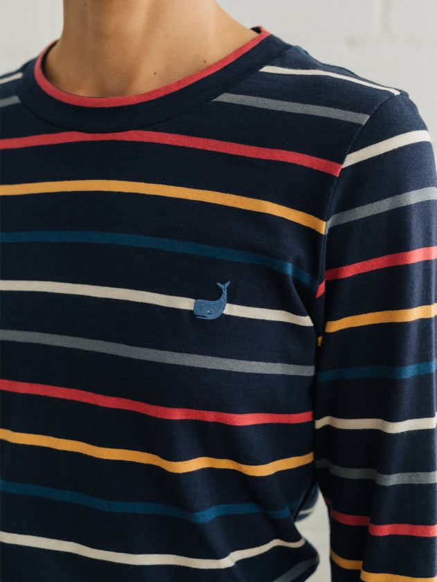 Smyley Longsleeved T-Shirt Multicolor Stripes