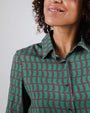 Brava Fabrics - Geo Regular Blouse Green, image no.3