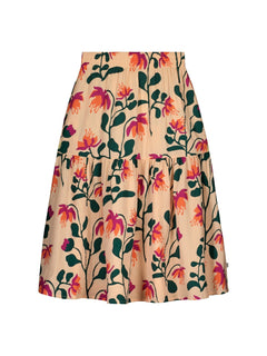 Women's Peach Botania Muslin Skirt