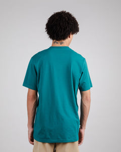 Yeye Weller It's Ok Cotton T-Shirt Dark Green