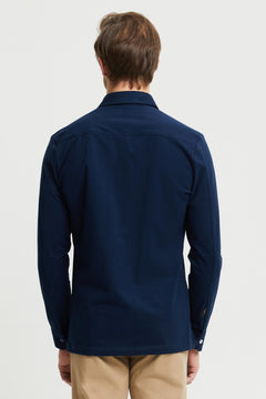 Hemmo Organic Cotton Jersey Shirt Blue