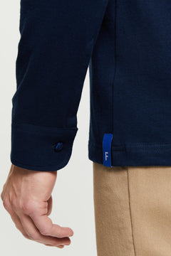 Hemmo Organic Cotton Jersey Shirt Blue