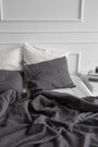 AmourLinen - Linen Pillowcase Charcoal, image no.3