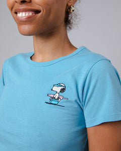 Peanuts Beach T-Shirt Blue