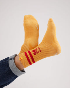 Kodak Ribbed Socks Yellow