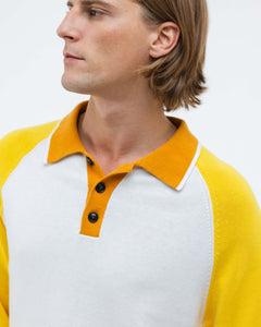 The Room Polo Collar Sweater Yellow