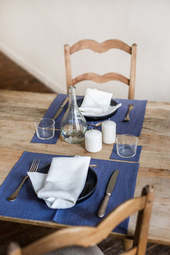 2-Pack Linen Placemats