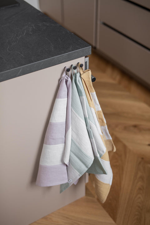 Striped Linen Tea Towel