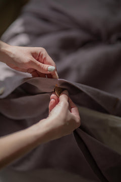 Linen Bedding Set Dusty Lavender