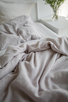 Linen Bedding Set Cream