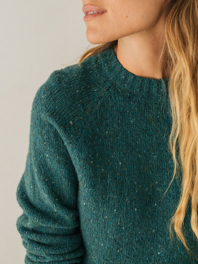 Kalymnos Sweater Turquoise Blue