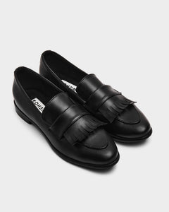 Penny Loafers Vegea Grape Leather Black