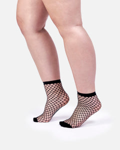 The Untamed Fishnet Socks Black (2 pairs)