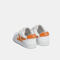 Kids' Zèta Sneakers White / Orange