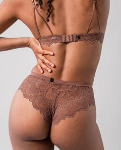 Lace Cheeky Cacao
