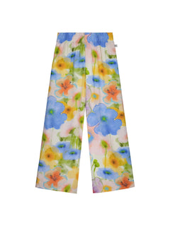 Bouquet Pants Yellow/Blue