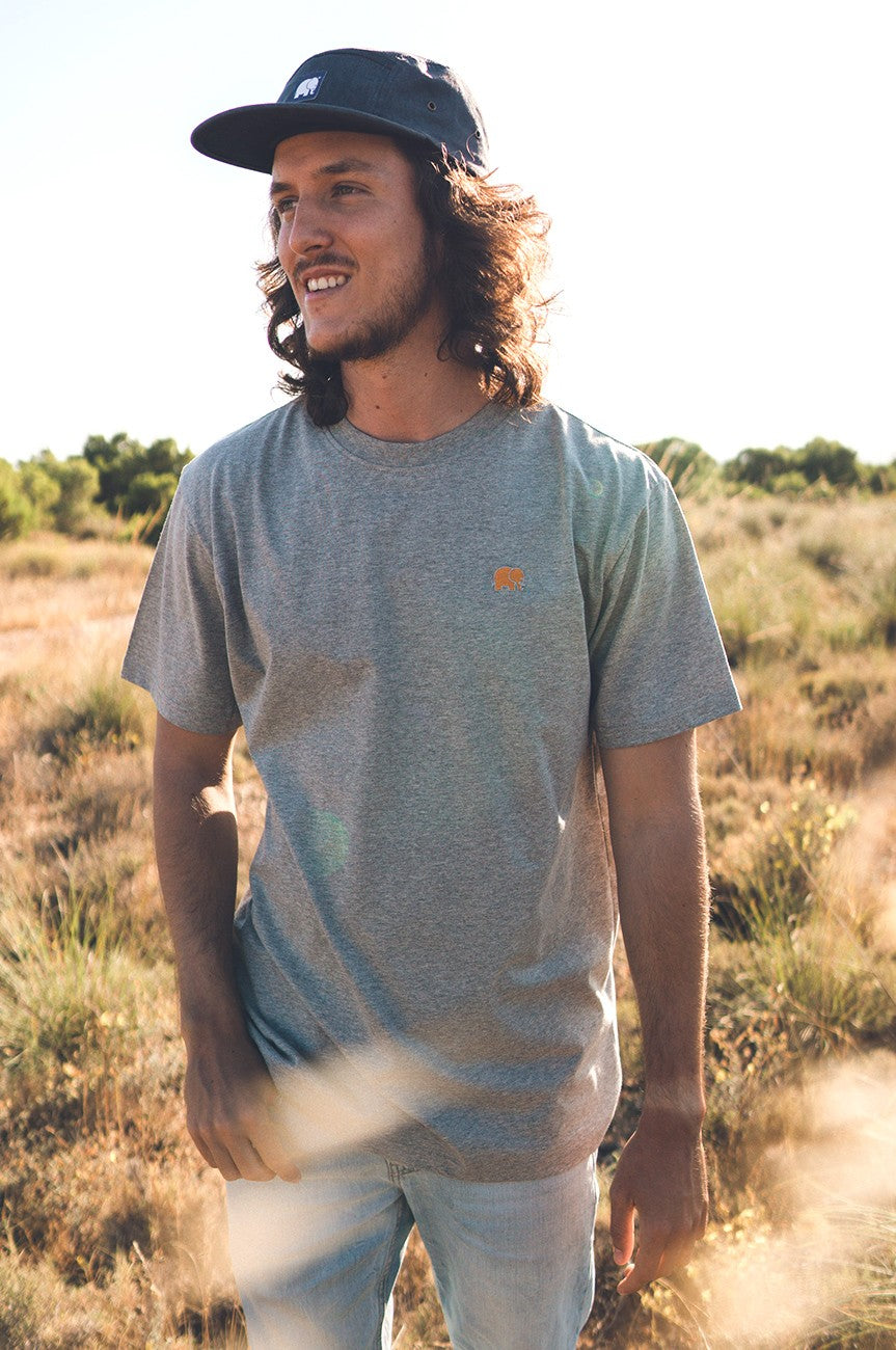 Organic Essential T-Shirt Heather Grey