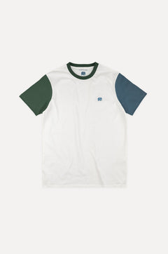 Trendsplant Organic Color Block T-Shirt Natural