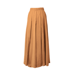 Vac Rust Multi Slits Midi Skirt