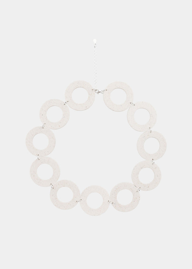 Circles Necklace No.11 First Snow