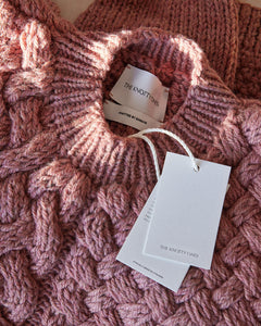Heartbreaker Alpaca & Wool Sweater Dusty Pink