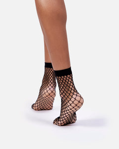 The Untamed Fishnet Socks Black (2 pairs)
