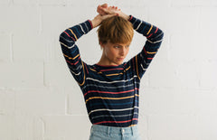 Smyley Longsleeved T-Shirt Multicolor Stripes