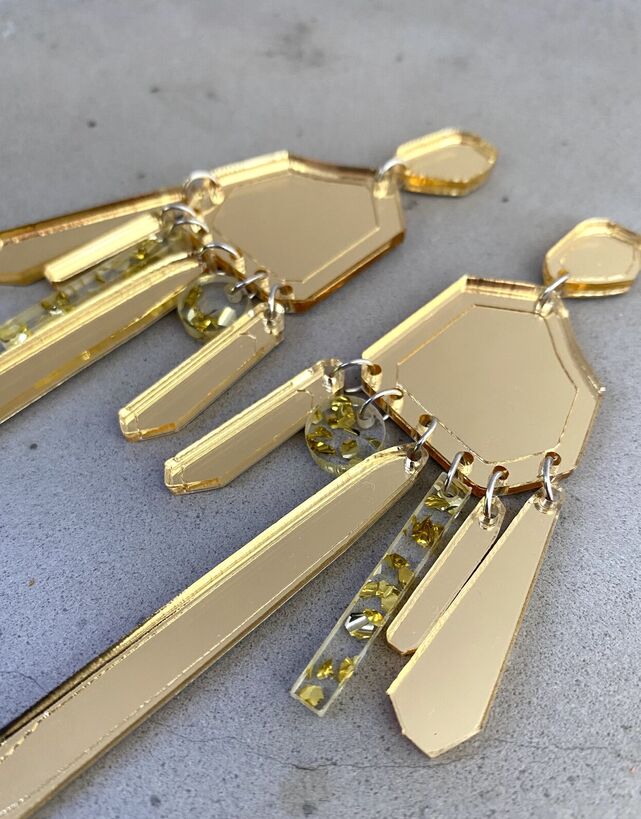 Drop Earrings Gold