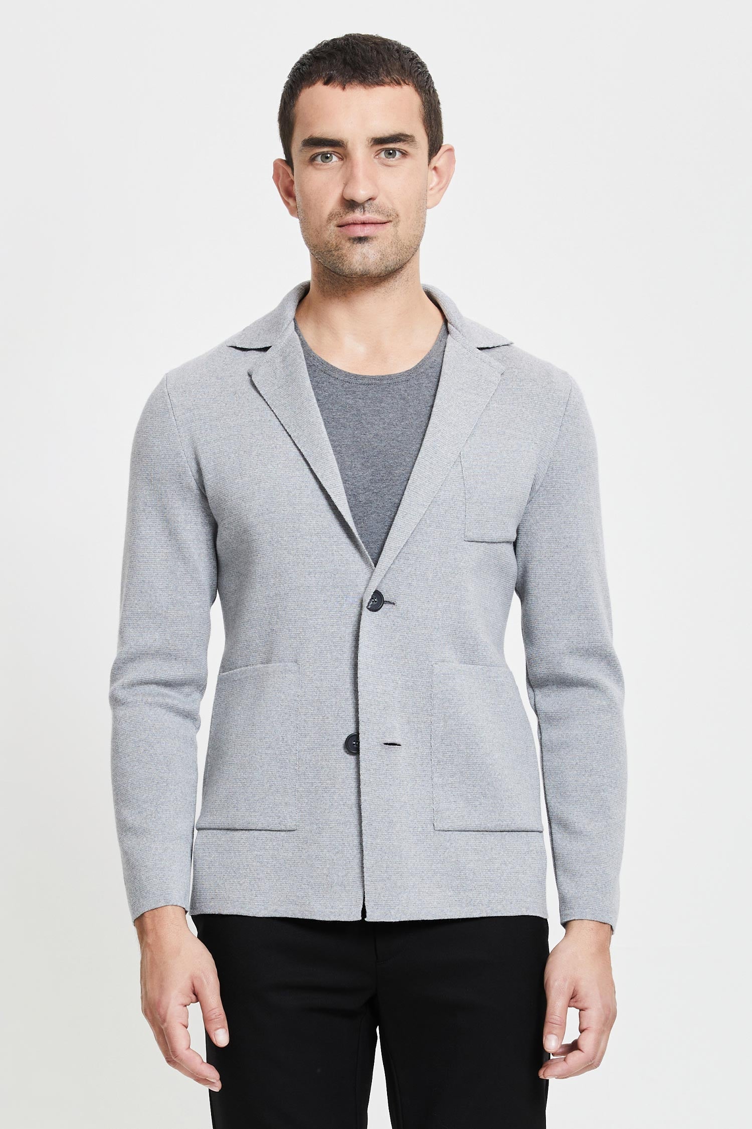 Elias Extra Fine Merino Wool Cardigan