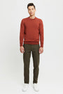 FRENN - Daniel Extra Fine Merino Wool Pullover Red, image no.1